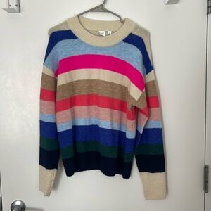 Striped colorful sweater